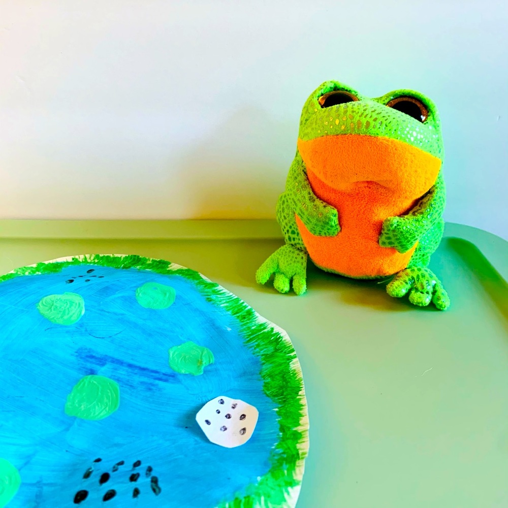 Ribbit!! Beanie Boo Frog named Speckles -2014- I’m Retired!